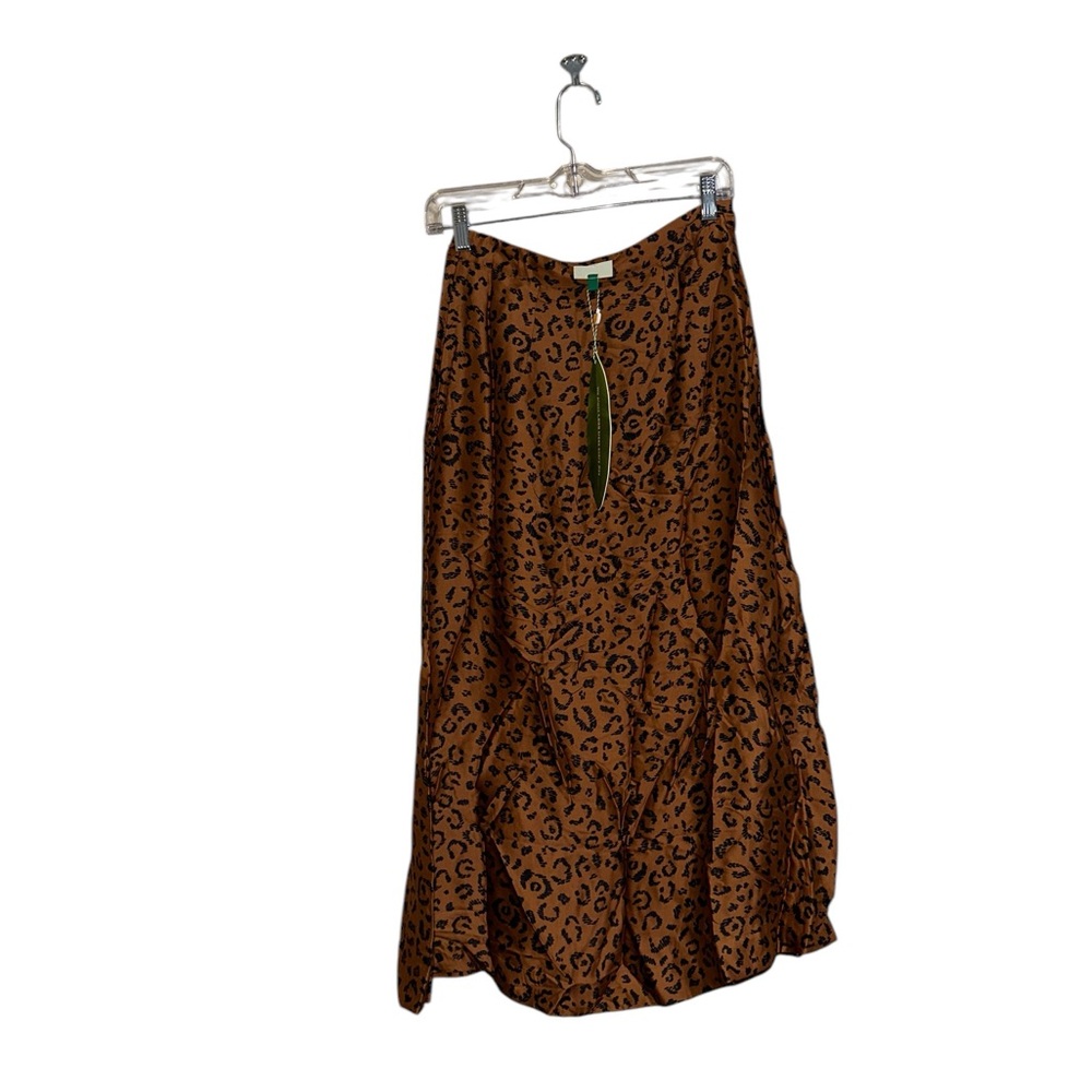 NWT Farm Rio Leopards Texture Midi Skirt XXS - Picture 5 of 6